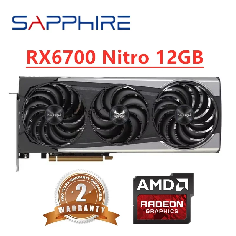 Rx 6700 Xt 12Gb Graphics Card - GPU Sapphire RX 6700 XT 6700XT