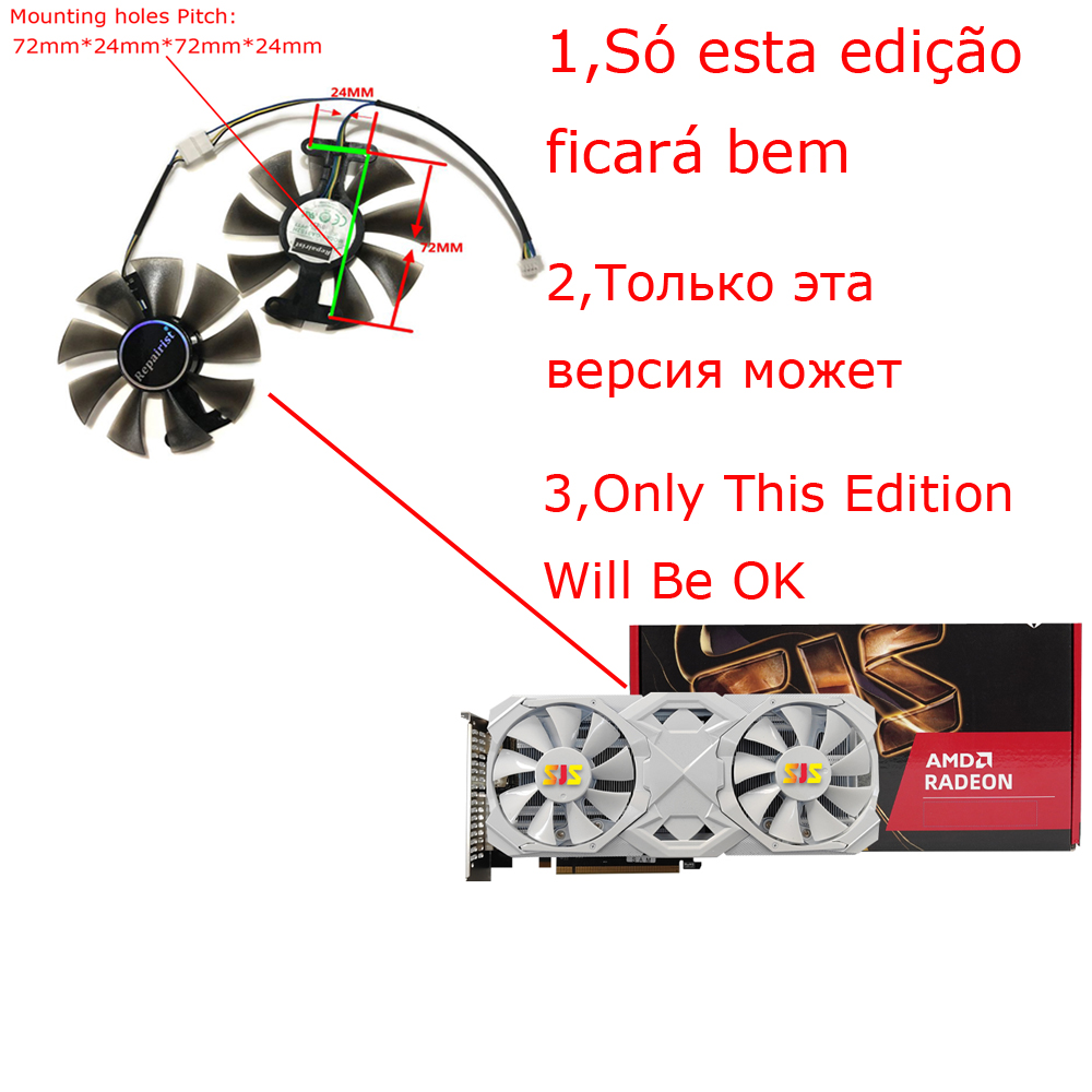 2 Stks/set, Videokaarten Venti - Rx 580 8Gb 2048Sp Gpu recensie en prijs