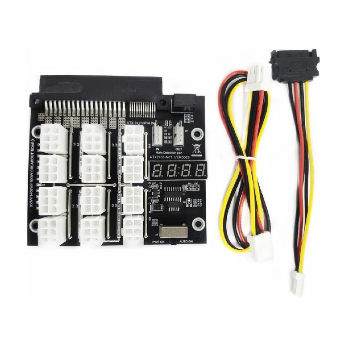 M05K 12 Poorten PCIe 6Pin Conn - 2400W Server Psu Breakout Board recensie en prijs